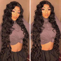 3 Bundles 9A Loose Deep Wave Human Hair Bundles Natural Color