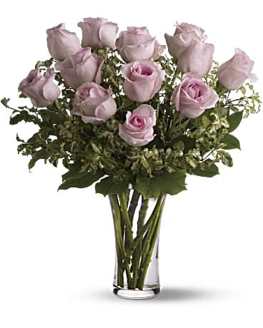 A Dozen Pink Roses | Same Day Flower Delivery | Teleflora