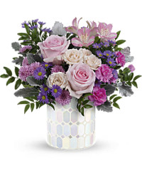 Alluring Mosaic Bouquet | Mixed Bouquets | Same Day Flower Delivery | Pink | Teleflora