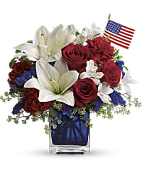 America The Beautiful | Mixed Bouquets | Same Day Flower Delivery | Multi-Colored | Teleflora