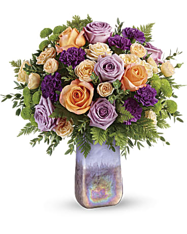 Amethyst Sunrise Bouquet | Roses | Same Day Flower Delivery | Purple | Teleflora