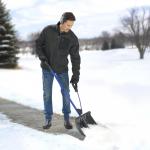 Back Pain Reducing Snow Shovel