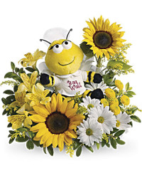 Bee Well Bouquet | Mixed Bouquets | Same Day Flower Delivery | Yellow | Teleflora