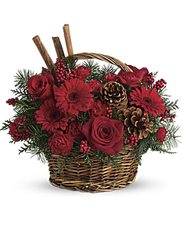 Berries And Spice | Mixed Bouquets | Same Day Flower Delivery | Red | Teleflora