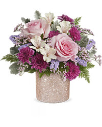 Blooming Brilliant Bouquet | Mixed Bouquets | Same Day Flower Delivery | Pink | Teleflora