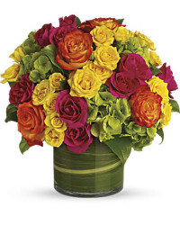 Blossoms In Vogue | Mixed Bouquets | Same Day Flower Delivery | Multi-Colored | Teleflora