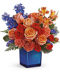 Blue Daydream Bouquet | Mixed Bouquets | Same Day Flower Delivery | Teleflora