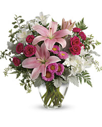 Blush Rush Bouquet | Mixed Bouquets | Same Day Flower Delivery | Multi-Colored | Teleflora