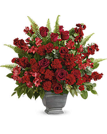 Bold Tribute Bouquet | Mixed Bouquets | Same Day Flower Delivery | Red | Teleflora