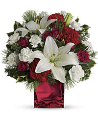 Caroling In The Snow | Mixed Bouquets | Same Day Flower Delivery | White | Teleflora