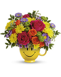 Choose Happy Bouquet | Mixed Bouquets | Same Day Flower Delivery | Multi-Colored | Teleflora