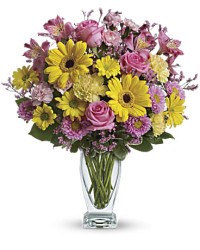 Dazzling Day Bouquet | Mixed Bouquets | Same Day Flower Delivery | Multi-Colored | Teleflora