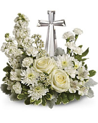 Divine Peace Bouquet | Mixed Bouquets | Same Day Flower Delivery | White | Teleflora