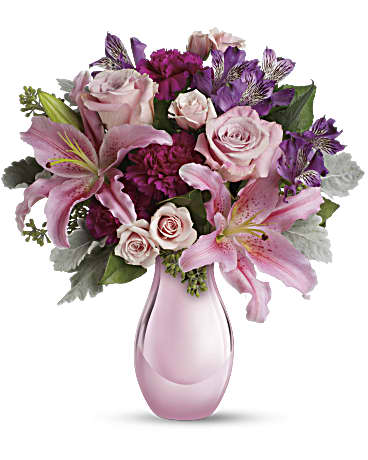 Enchanting Pinks Bouquet | Mixed Bouquets | Same Day Flower Delivery | Teleflora