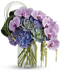 Exquisite Elegance Bouquet | Mixed Bouquets | Same Day Flower Delivery | Purple | Teleflora