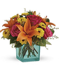 Fiesta Bouquet | Mixed Bouquets | Same Day Flower Delivery | Multi-Colored | Teleflora