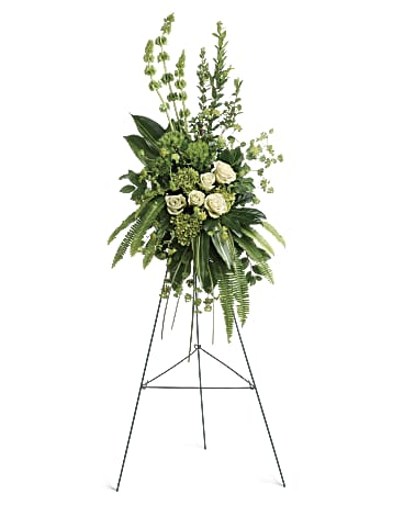 Forever At Peace Spray | Mixed Bouquets | Same Day Flower Delivery | White | Teleflora