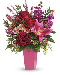 Forever Fuchsia Bouquet | Mixed Bouquets | Same Day Flower Delivery | Pink | Teleflora