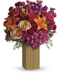 Fuchsia Fantasy Bouquet | Mixed Bouquets | Same Day Flower Delivery | Multi-Colored | Teleflora