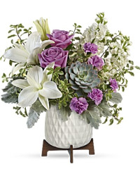 Garden Oasis Bouquet | Mixed Bouquets | Same Day Flower Delivery | White | Teleflora