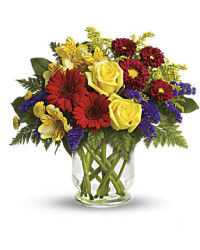 Garden Parade | Mixed Bouquets | Same Day Flower Delivery | Multi-Colored | Teleflora