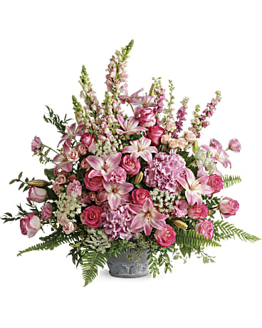 Graceful Glory Bouquet | Mixed Bouquets | Same Day Flower Delivery | Pink | Teleflora