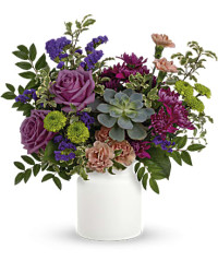 Hidden Garden Bouquet | Roses | Same Day Flower Delivery | Multi-Colored | Teleflora