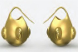 KHIRY JUG DROPS WITH MULTI FINISH - MULTI FINISH 18K GOLD VERMEIL