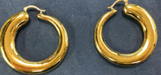 KHIRY KHARTOUM II HOOPS NUDE - POLISHED 18K GOLD VERMEIL