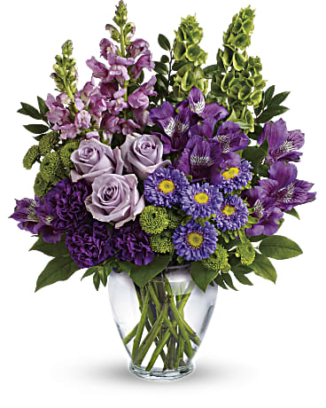 Lavender Charm Bouquet | Mixed Bouquets | Same Day Flower Delivery | Purple | Teleflora