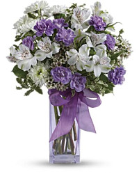 Lavender Laughter Bouquet | Mixed Bouquets | Same Day Flower Delivery | White | Teleflora