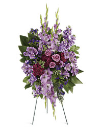 Lavender Reflections Spray | Mixed Bouquets | Same Day Flower Delivery | Purple | Teleflora