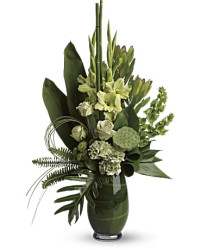 Limelight Bouquet | Roses | Same Day Flower Delivery | Green | Teleflora