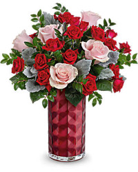 Love Prism Bouquet | Roses | Same Day Flower Delivery | Red | Teleflora