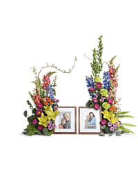 Loving Farewell Photo Tribute Bouquet | Mixed Bouquets | Same Day Flower Delivery | Multi-Colored | Teleflora