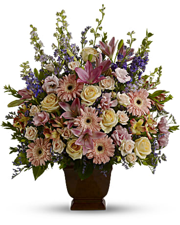 Loving Grace | Mixed Bouquets | Same Day Flower Delivery | Pink | Teleflora