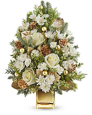 Luxe Winter Tree Bouquet | Mixed Bouquets | Same Day Flower Delivery | White | Teleflora