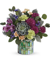 Marvelous Mosaic Bouquet | Mixed Bouquets | Same Day Flower Delivery | Purple | Teleflora