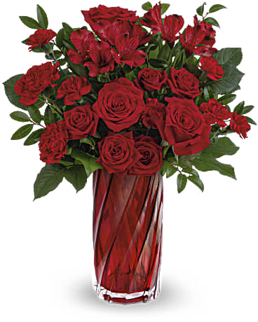 Meant For You Bouquet | Mixed Bouquets | Same Day Flower Delivery | Red | Teleflora