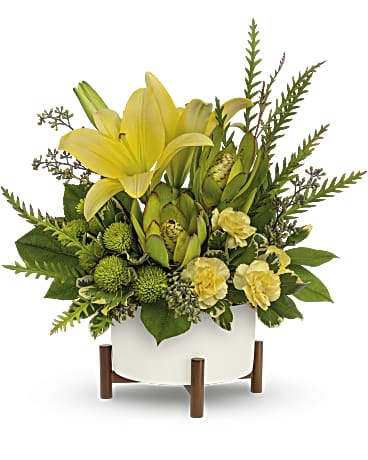 Modern Garden Bouquet | Mixed Bouquets | Same Day Flower Delivery | Yellow | Teleflora