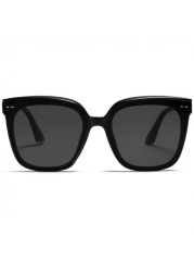 Modlily Dark Grey Marl Plastic Square Sunglasses - One Size