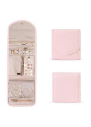 Modlily Polyester Detail Light Pink Jewelry Organizer - One Size