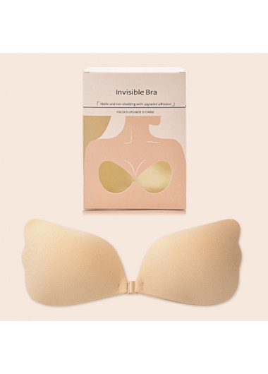 Modlily Sexy Babydoll Lingerie Chemises Skin Color Silica Gel Nubra Pack Set - D