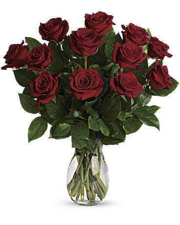 My True Love Bouquet With Long Stemmed Roses | Same Day Flower Delivery | Red | Teleflora