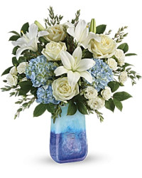 Ocean Sparkle Bouquet | Mixed Bouquets | Same Day Flower Delivery | Multi-Colored | Teleflora