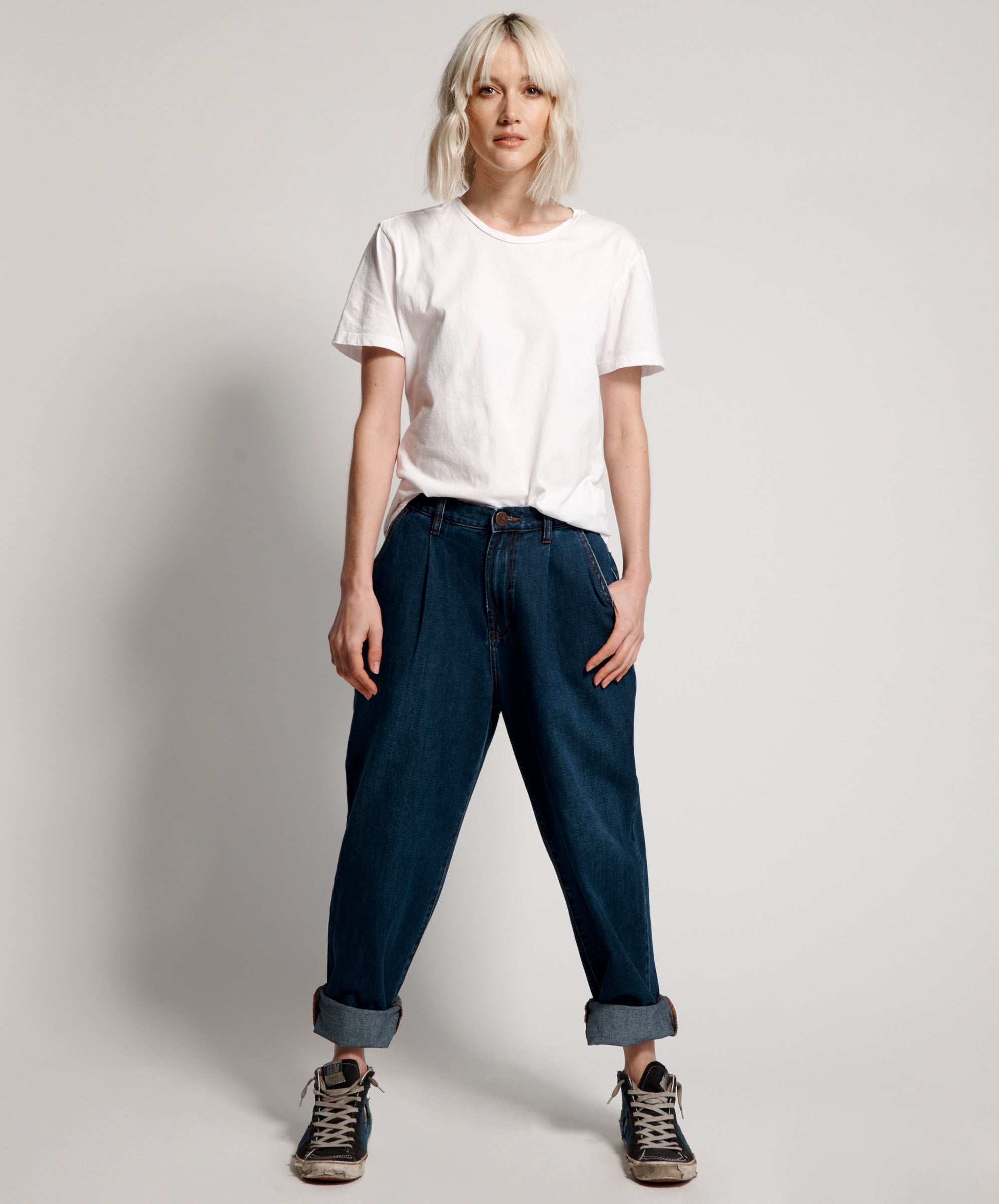 One Teaspoon Bluemoon Smiths High Waist Trouser Jeans