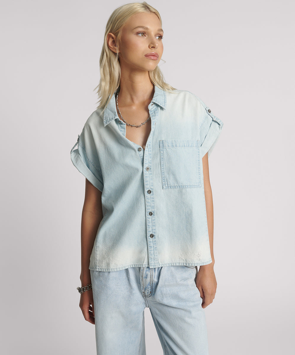 One Teaspoon Classic Denim Top - Classic