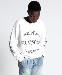 One Teaspoon DEEPER SOUNDS HAND OF WISDOM SWEATER