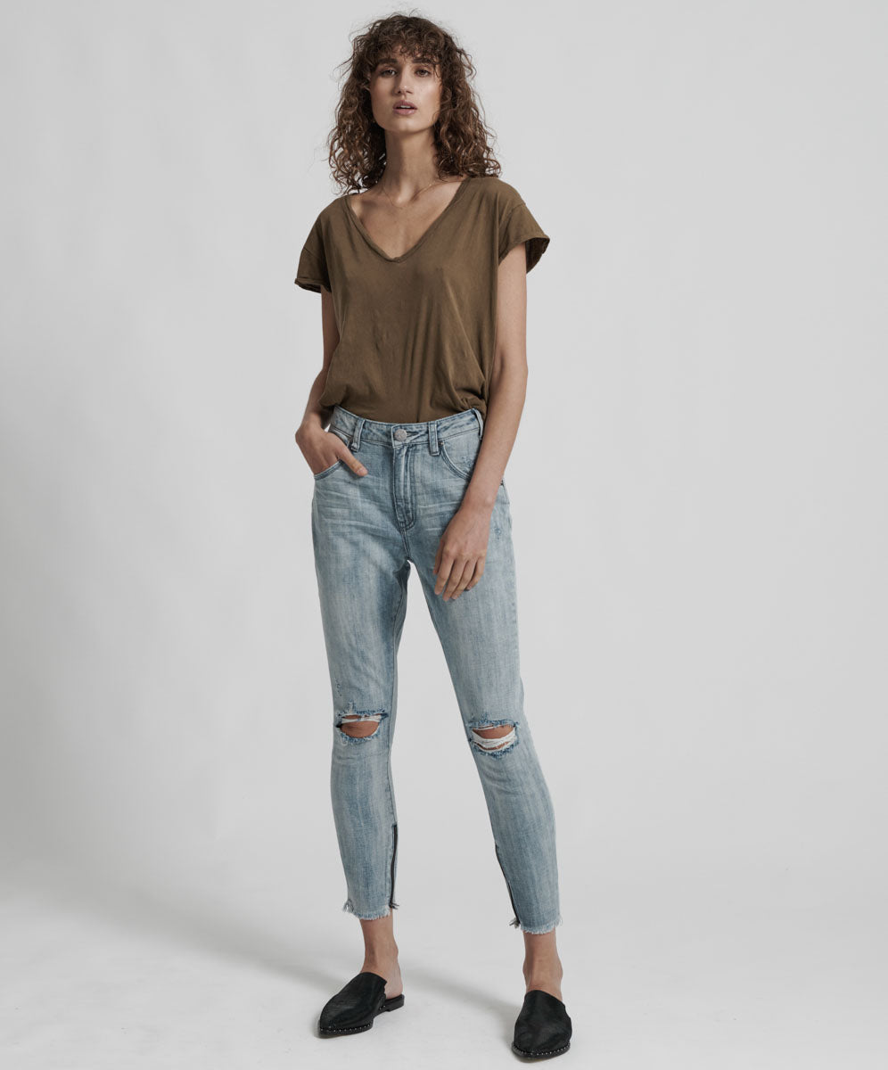 One Teaspoon FREEBIRDS HIGH WAIST SKINNY JEANS