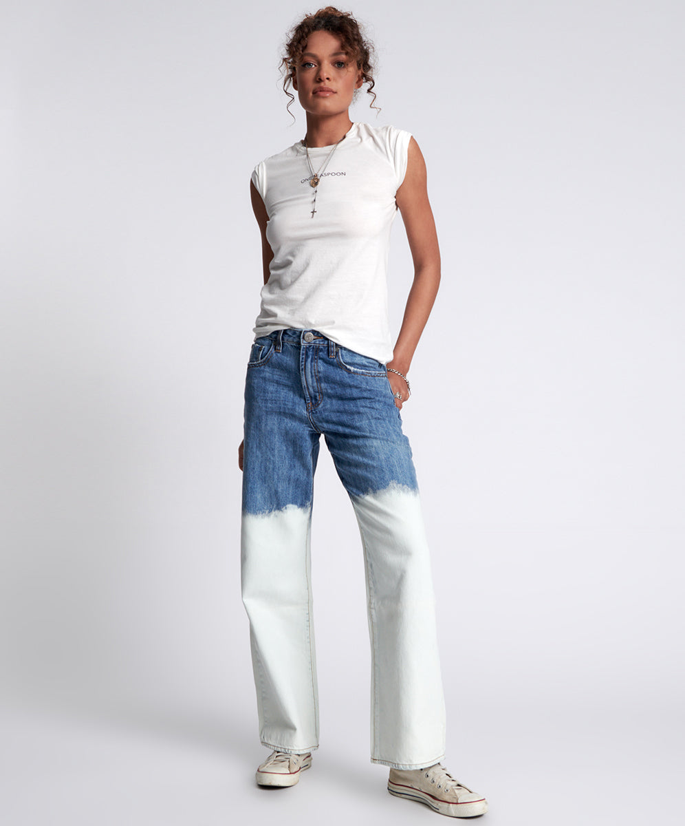 One Teaspoon Hollywood Dip Dye Jackson Jeans